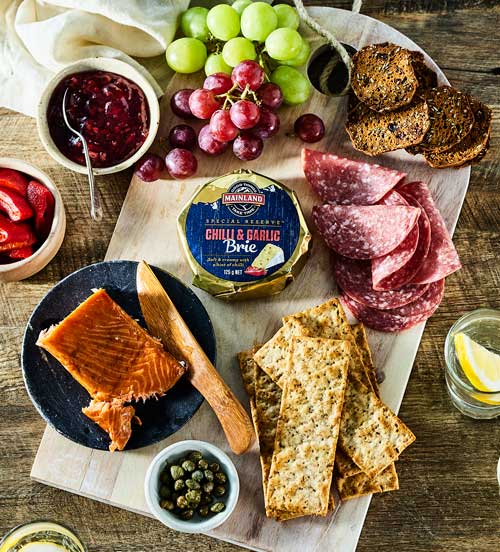 Chilli & Garlic Cheeseboard