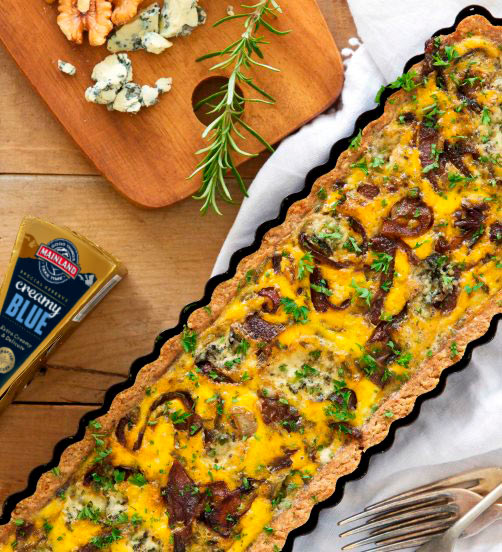 Creamy Blue Cheese Tart