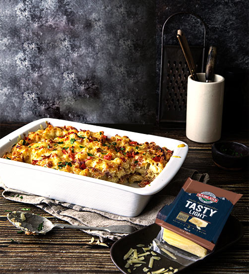 Kara's Bacon & Tomato Macaroni & Cheese