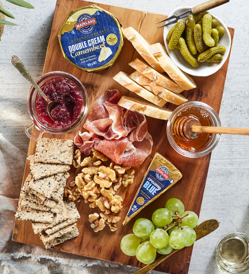 The perfect cheeseboard